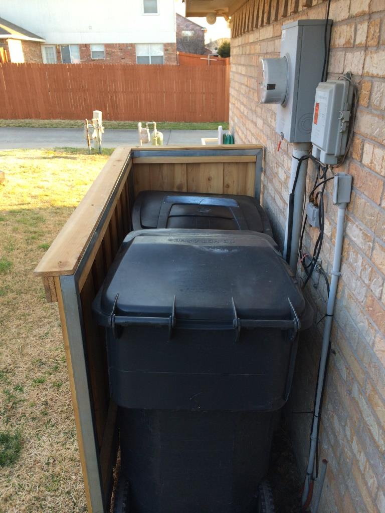 trash can hide-a-cart fence
